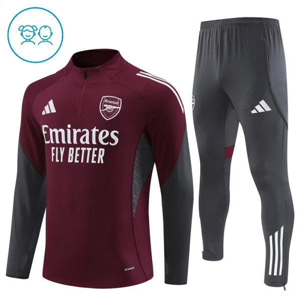 Arsenal Trænings sweatshirt sæt Børn 25/26 Rød