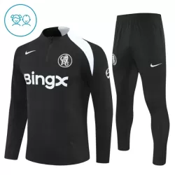 Chelsea Trænings sweatshirt sæt Børn 25/26 Sort