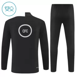 Chelsea Trænings sweatshirt sæt Børn 25/26 Sort