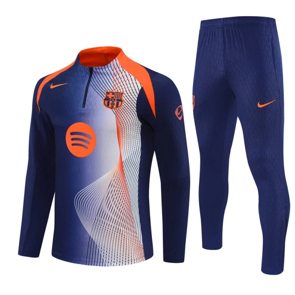 FC Barcelona Trænings sweatshirt sæt Herre 25/26 Blå