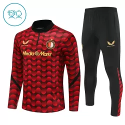 Feyenoord Trænings sweatshirt sæt Børn 25/26 Rød