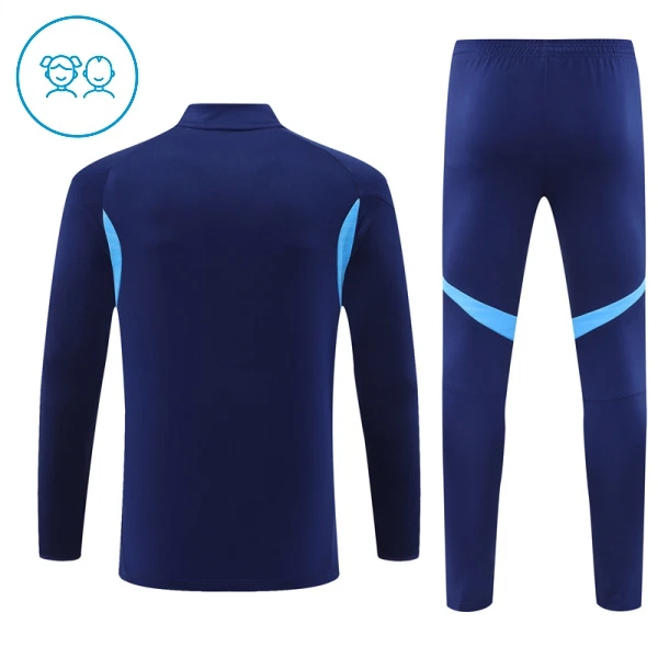 Real Madrid Trænings sweatshirt sæt Børn 25/26 Navy