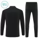 Real Madrid Trænings sweatshirt sæt Børn 25/26 Sort