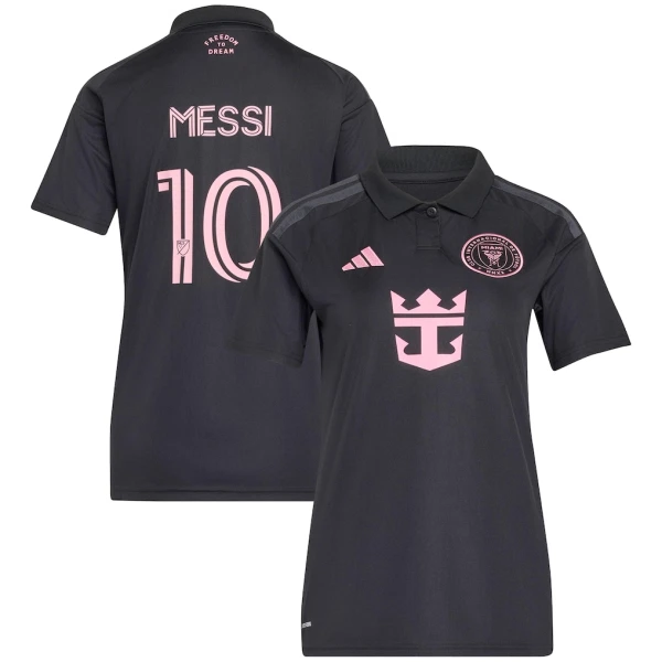 Inter Miami CF Messi 10 Fodboldtrøje Dame Udebane 2026