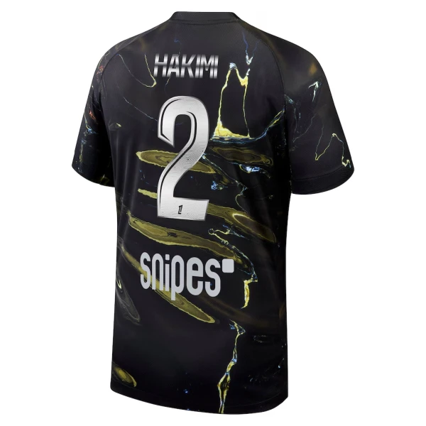 Paris Saint-Germain Hakimi 2 Night Edition Fodboldtrøje Herre 25/26