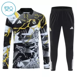 Real Madrid Marvel Trænings sweatshirt sæt Børn 26/27 Sort
