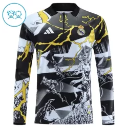 Real Madrid Marvel Trænings sweatshirt sæt Børn 26/27 Sort