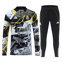 Real Madrid Marvel Trænings sweatshirt sæt Herre 26/27 Sort