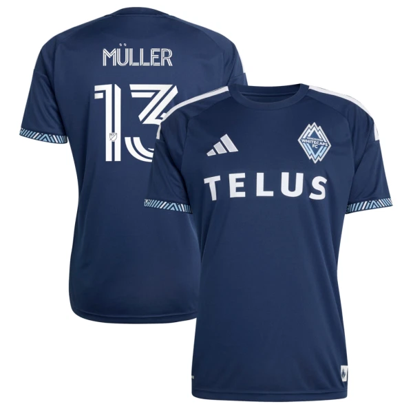 Vancouver Whitecaps Müller 13 Fodboldtrøje Herre Udebane 2026