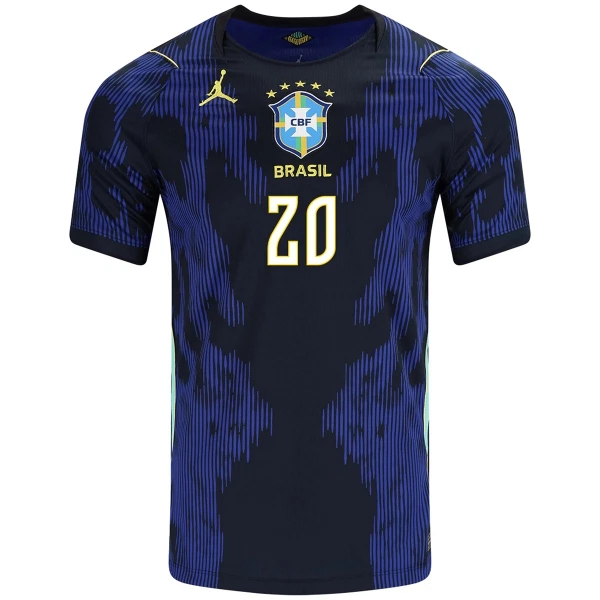 Brasilien Estevao 20 Fodboldtrøje Herre Udebane VM 2026