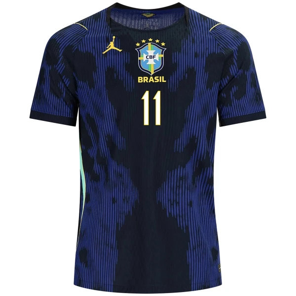 Brasilien Raphinha 11 Fodboldtrøje Herre Udebane VM 2026