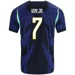 Brasilien Vini JR. 7 Fodboldtrøje Herre Udebane VM 2026