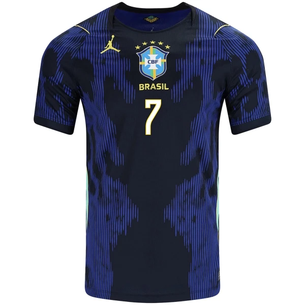 Brasilien Vini JR. 7 Fodboldtrøje Herre Udebane VM 2026