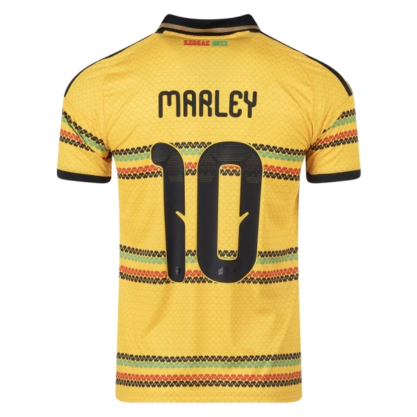 Jamaica Bob Marley 10 Fodboldtrøje Herre Hjemmebane VM 2026