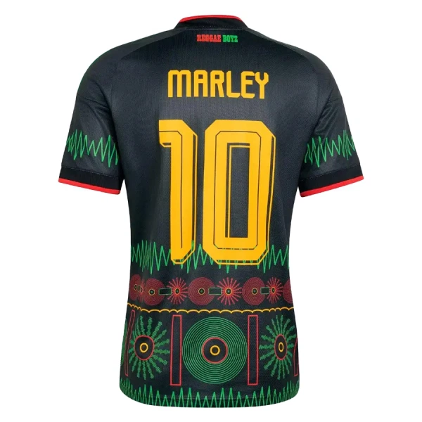 Jamaica Bob Marley 10 Fodboldtrøje Herre Udebane VM 2026