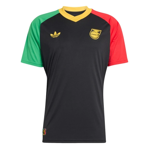 Jamaica Pre-Match Fodboldtrøje Herre VM 2026 Sort