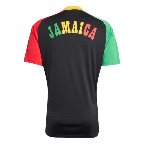 Jamaica Pre-Match Fodboldtrøje Herre VM 2026 Sort