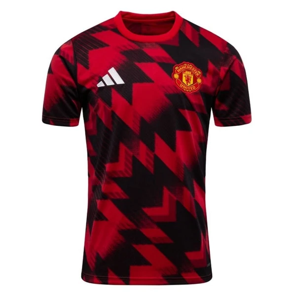 Manchester United Pre-Match Fodboldtrøje Herre 25/26 Rød