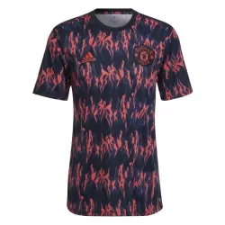 Manchester United Pre-Match Fodboldtrøje Herre 25/26 Sort