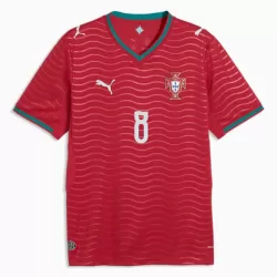 Portugal Bruno Fernandes 8 Fodboldtrøje Herre Hjemmebane VM 2026