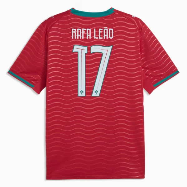 Portugal Rafael Leao 17 Fodboldtrøje Herre Hjemmebane VM 2026