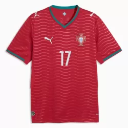 Portugal Rafael Leao 17 Fodboldtrøje Herre Hjemmebane VM 2026