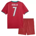 Portugal Ronaldo 7 Fodboldtrøje Børn Hjemmebane VM 2026