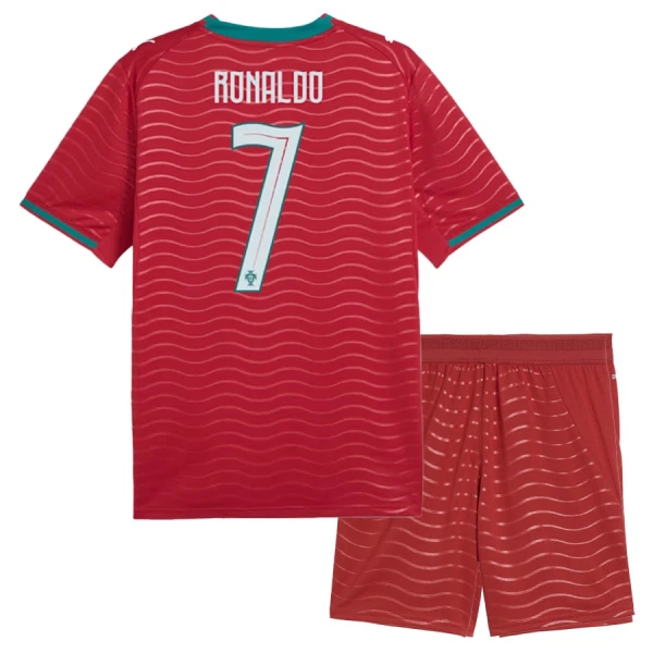 Portugal Ronaldo 7 Fodboldtrøje Børn Hjemmebane VM 2026