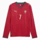 Portugal Ronaldo 7 Fodboldtrøje Herre Hjemmebane VM 2026 Langærmet