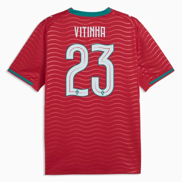 Portugal Vitinha 23 Fodboldtrøje Herre Hjemmebane VM 2026