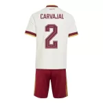 Spanien Carvajal 2 Fodboldtrøje Børn Udebane VM 2026