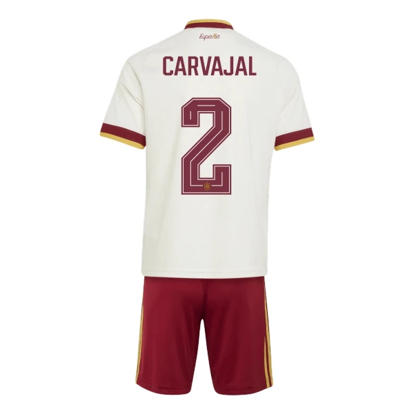 Spanien Carvajal 2 Fodboldtrøje Børn Udebane VM 2026 Spanien Carvajal 2 Fodboldtrøje Børn Udebane VM 2026