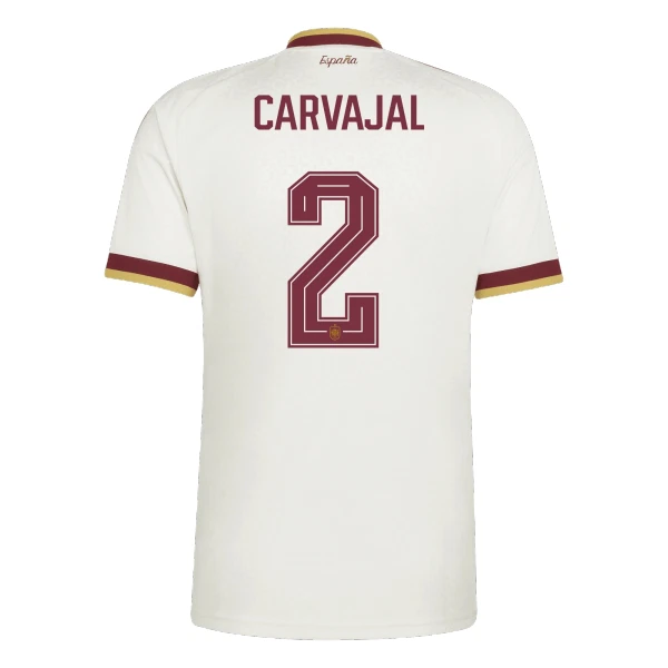 Spanien Carvajal 2 Fodboldtrøje Herre Udebane VM 2026 Spanien Carvajal 2 Fodboldtrøje Herre Udebane VM 2026