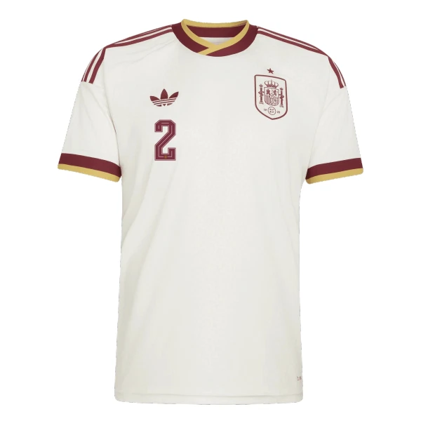 Spanien Carvajal 2 Fodboldtrøje Herre Udebane VM 2026