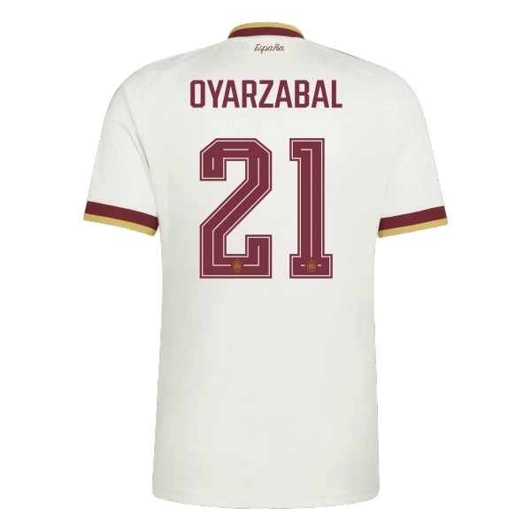 Spanien Oyarzabal 21 Fodboldtrøje Herre Udebane VM 2026