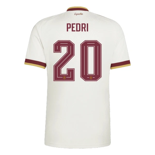 Spanien Pedri 20 Fodboldtrøje Herre Udebane VM 2026