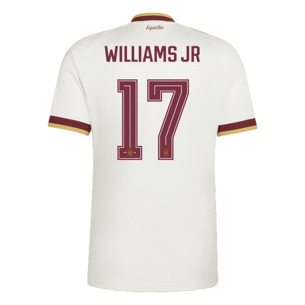 Spanien Williams JR 17 Fodboldtrøje Herre Udebane VM 2026