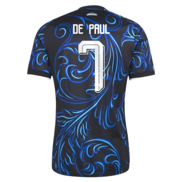 Argentina De Paul 7 Fodboldtrøje Herre Udebane VM 2026 Argentina De Paul 7 Fodboldtrøje Herre Udebane VM 2026
