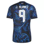 Argentina J. Alvarez 9 Fodboldtrøje Herre Udebane VM 2026