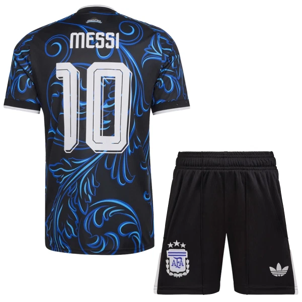 Argentina Messi 10 Fodboldtrøje Børn Udebane VM 2026