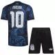 Argentina Messi 10 Fodboldtrøje Børn Udebane VM 2026
