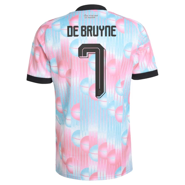 Belgien De Bruyne 7 Fodboldtrøje Herre Udebane VM 2026