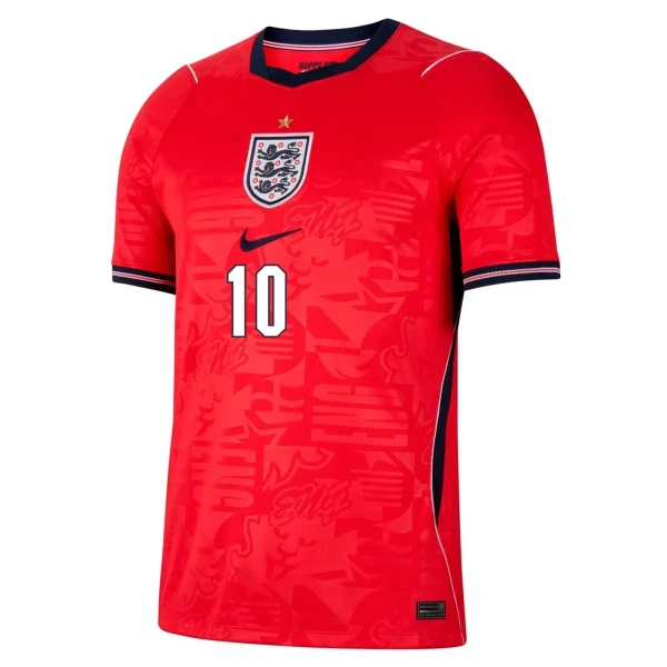 England Bellingham 10 Fodboldtrøje Børn Udebane VM 2026