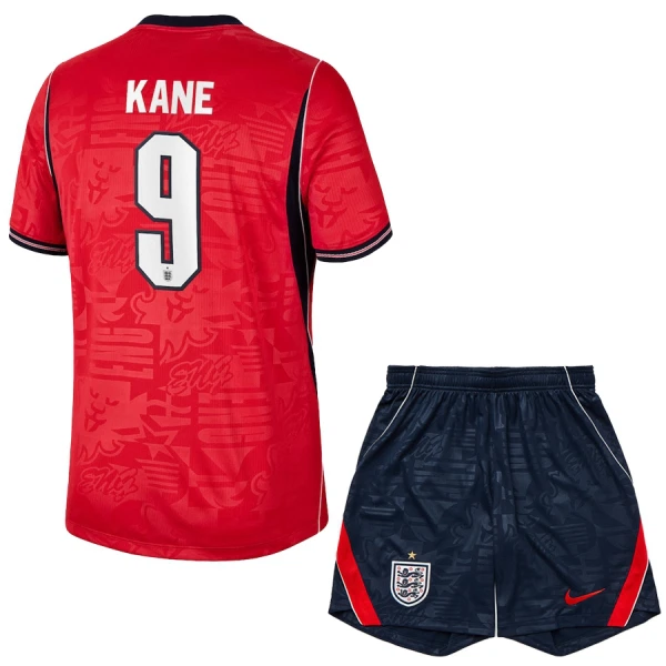 England Kane 9 Fodboldtrøje Børn Udebane VM 2026