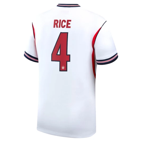 England Rice 4 Fodboldtrøje Børn Hjemmebane VM 2026