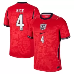 England Rice 4 Fodboldtrøje Herre Udebane VM 2026