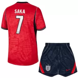 England Saka 7 Fodboldtrøje Børn Udebane VM 2026