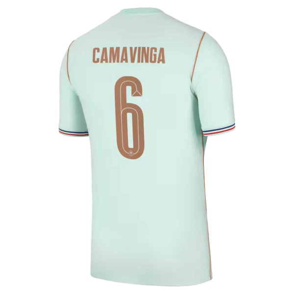 Frankrig Camavinga 6 Fodboldtrøje Herre Udebane VM 2026