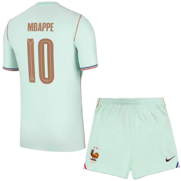 Frankrig Mbappé 10 Fodboldtrøje Børn Udebane VM 2026 Frankrig Mbappé 10 Fodboldtrøje Børn Udebane VM 2026