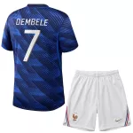 Frankrig O. Dembele 7 Fodboldtrøje Børn Hjemmebane VM 2026